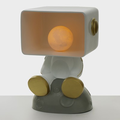 Светильник-полка «Космик» LED USB серый 35×25×47 см RISALUX