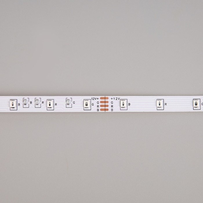 Светодиодная лента Ecola PRO 5 м, IP20, SMD2835, 60 LED/м, 4.8 Вт/м, 12 В, RGB - фото 1906236058