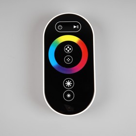 

Контроллер Ecola для RGB ленты, 12 – 24 В, 24 А, пульт ДУ, чёрный