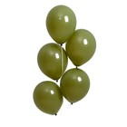 Шар латексный 12", пастель, набор 100 шт., цвет зелёный авокадо - фото 319376659