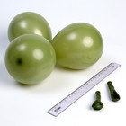 Шар латексный 5“, пастель, набор 100 шт, цвет зеленый авокадо ( avocado green) - фото 319376669