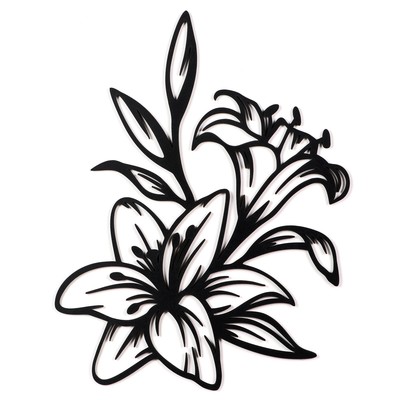 Картина панно «Лилия», 40×50 см