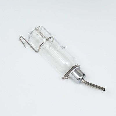 Поилка для грызунов, 180 мл, 20×4.5 см