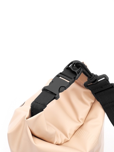 Гермомешок туристический maclay, 30 л, 500D, с лямкой, бежевый