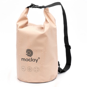 Гермомешок туристический maclay, 30 л, 500D, бежевый