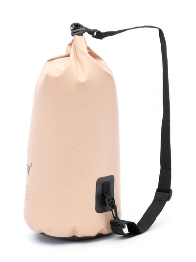 Гермомешок туристический maclay, 40 л, 500D, с лямкой, бежевый