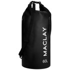 Гермомешок туристический Maclay 60L, 500D, цвет чёрный - Фото 5