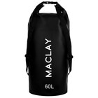 Гермомешок туристический Maclay 60L, 500D, цвет чёрный - Фото 5