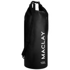 Гермомешок туристический Maclay 100L, 500D, цвет чёрный - фото 6868517