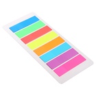 Блок - закладка с липким краем, 11×45 мм, пластик, 8 цветов по 10 листов, флуоресцентный 9582293