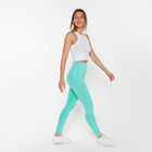 Легинсы женские, цвет мятный, размер 48 - фото 805426900 Легинсы женские, цвет мятный, размер 48 - фото 805426900