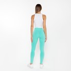 Легинсы женские, цвет мятный, размер 48 - фото 805426904 Легинсы женские, цвет мятный, размер 48 - фото 805426904