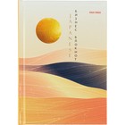 Бизнес-блокнот А6, 160 листов в клетку "Японский стиль", твёрдая обложка, глянцевая ламинация - фото 10389065
