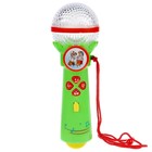 Обучающий микрофон «Песни на стихи К. Чуковского», 16 стихов и песен, свет - фото 25653190