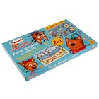 Настольная игра-ходилка 2 в 1 «Три Кота и море приключений. Учим формы и цвета» - фото 24123762