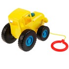 Музыкальная игрушка «Синий Трактор. Каталка», 30 песен, загадок и звуков, цвет желтый - фото 9860351