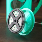 Чайник заварочный френч - пресс Доляна «Комплимент», 800 мл, стекло, цвет бирюзовый - Фото 2