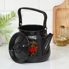 Чайник «Рябинушка», 3.5 л, эмалированная сталь, чёрный - Фото 2