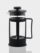 Чайник заварочный френч-пресс Доляна «Классика», 350 мл, стекло, чёрный - Фото 1