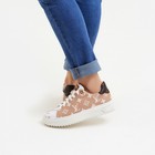 Кеды женские, цвет бежевый, размер 38 - фото 24670547