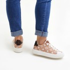 Кеды женские, цвет бежевый, размер 38 - фото 24670548