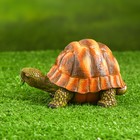 Садовая фигура "Черепаха с листом" 15х10х14см - Фото 3