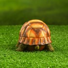 Садовая фигура "Черепаха с листом" 15х10х14см - Фото 4