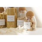 Банка для хранения сыпучих «Эко. Шар», 800 мл, 9×18.5 см, с пробковой крышкой, стекло - Фото 7