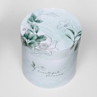 Набор шляпных подарочных коробок 5 в 1 «Цветочный», 20×20×20‒14×14×14 см - Фото 5