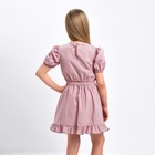 Комплект для девочки (топ, юбка) KAFTAN, размер 32 (110-116 см), цвет пудровый - Фото 3