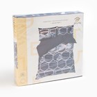 Постельное бельё Этель 2 сп "Энигма" 180х215 см, 200х225 см, 50х70± 3 см-2 шт, новосатин - фото 26020351