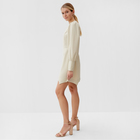 Платье женское MINAKU: Casual Collection цвет бежевый ,р-р 46 9556685