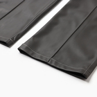 Брюки женские (экокожа) MINAKU: Eco leather цвет графит, размер 46 - Фото 9