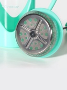 Заварочный чайник френч-пресс Доляна «Комплимент», 350 мл, стекло, бирюзовый - Фото 2