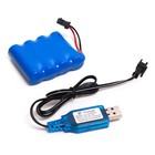 Уценка Танк радиоуправляемый Stunt, 4WD полный привод, стреляет ракетами, МИКС - Фото 6