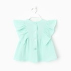 Комплект (блузка и брюки) для девочки MINAKU цвет бирюзовый, рост 110 см - Фото 14