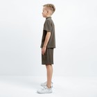 Комплект для мальчика (рубашка, шорты) MINAKU цвет зелёный, рост 104 - Фото 2