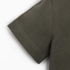 Комплект для мальчика (рубашка, шорты) MINAKU, зелёный, рост 122 см - фото 49609536