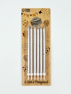 УЦЕНКА Свечи в торт 6 шт., 13-16 см, МИКС - Фото 1