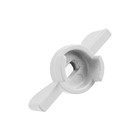 Ручка-бабочка для шарового крана Masterprof ИС.131429,  усиленная,  1/2"-3/4", белая - фото 22131273