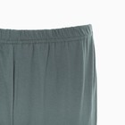 Комплект женский «Wake up» (футболка/бриджи), цвет серо-зелёный, размер 46 - Фото 11
