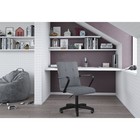 Кресло офисное Chairman 030, с подлокотниками, на колёсиках, велюр, цвет серый - Фото 1