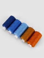 Нитки джинсовые №1, 20/2, 200 м, набор 5 шт., разноцветные - Фото 2