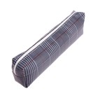 Пенал школьный на молнии МИКС Шотландка 9361201