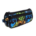 Пенал школьный на молнии Calligrata «Спорт», 2 отделения, с принтом, текстиль, МИКС - Фото 6