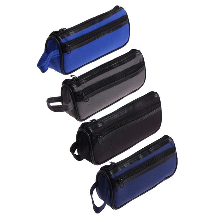 Пенал школьный на молнии Calligrata «Классика», 2 отделения, МИКС - Фото 1