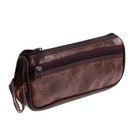 Пенал школьный на молнии Calligrata, 2 отделения, искусственная кожа, МИКС - Фото 3