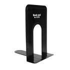 Держатель (ограничитель) подставка для книг, 21×16×13 см, 2 шт., металл, чёрный - Фото 3