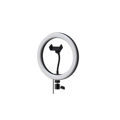 Кольцевая лампа Ritmix RRL-260, 26 см, USB, 120 светодиодов, пульт, держатель, 3 цвета свечения