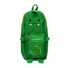 Пенал школьный на молнии Calligrata «Зверушки», 2 отделения, МИКС - Фото 3